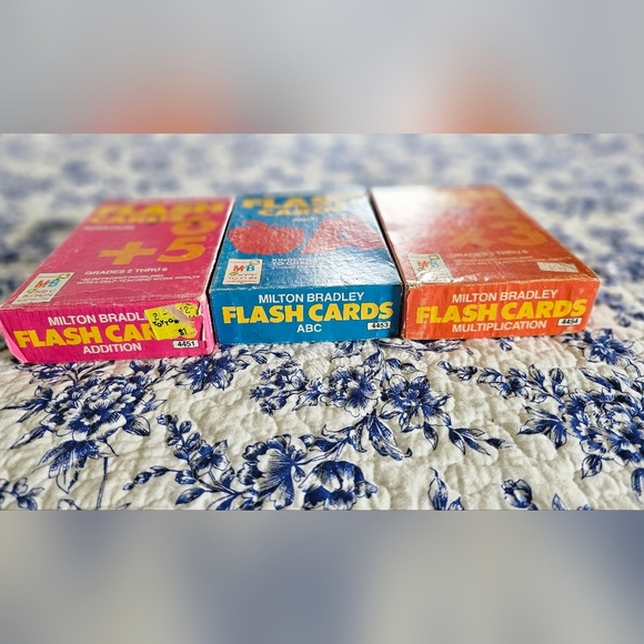 Milton Bradley Flash Cards 1963 Edition - Picture 5 of 8